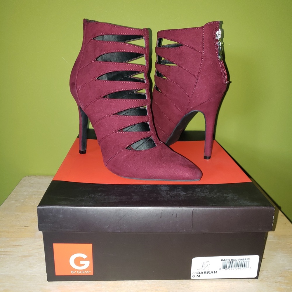 G by Guess Darrah Caged Bootie